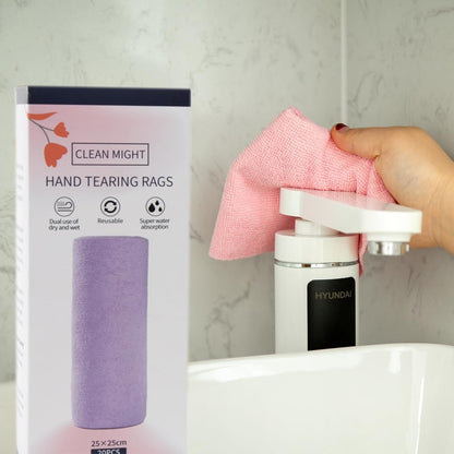 CleanMight™ Microfiber Cleaning Cloth Roll